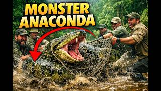 Monster Anaconda Captured by Wildlife Team | Giant Snake Documentary