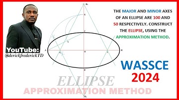 ELLIPSE - Approximation Method. WASSCE 2024 🇳🇬. @derickfrederickTD
