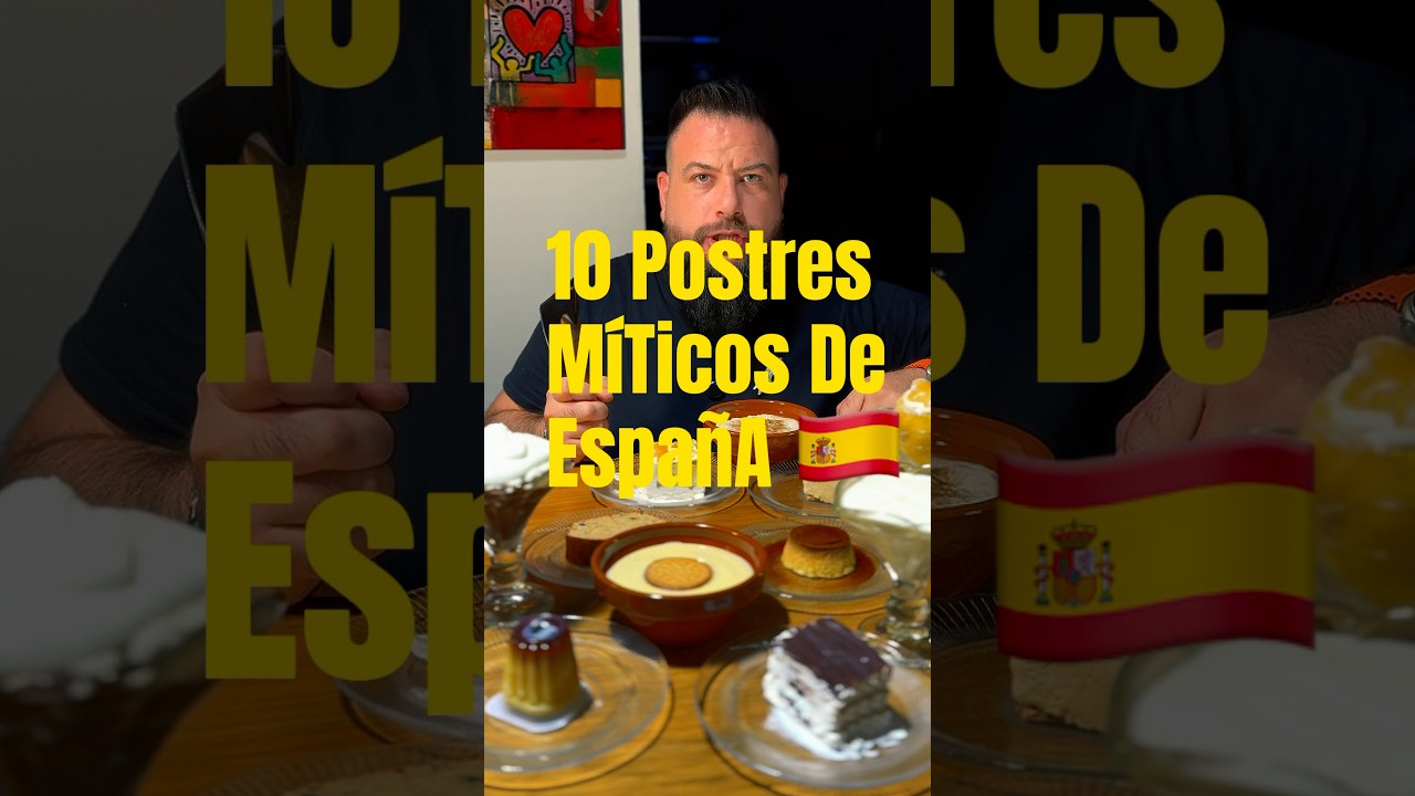 10 Postres típicos de España. #receta #postres #españa #curiosidades 