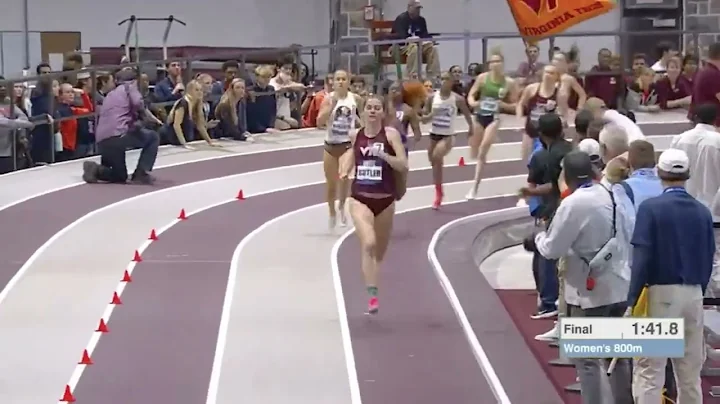 2022 ACC Indoor Women's 800m Final, Lindsey Butler...