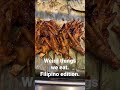 Weird things we eat.  Filipino version.