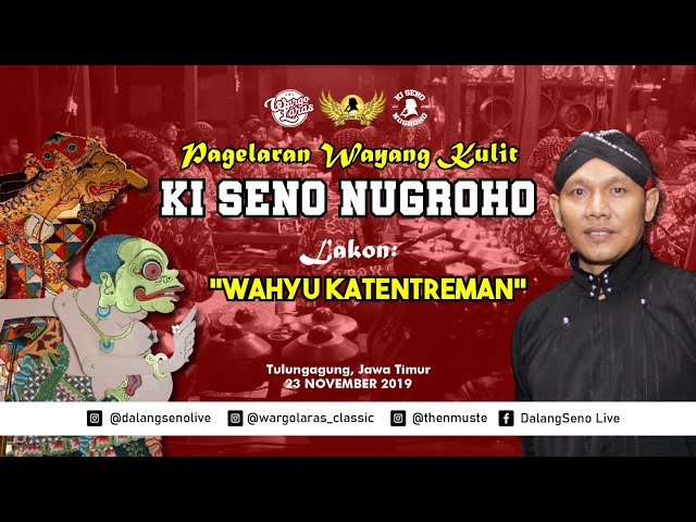 #LiveStreaming KI SENO NUGROHO - WAHYU KATENTREMAN class=