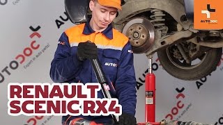 Cómo cambiar amortiguadores traseros en RENAULT SCENIC RX4 INSTRUCCIÓN | AUTODOC
