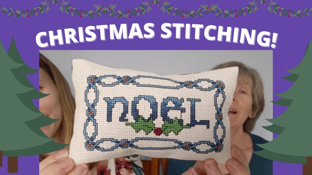 Christmas Cross Stitch! (FlossTube 4) YouTube