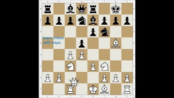 Rubinstein Trap, if you love chess traps then you must know this !!!!!!!