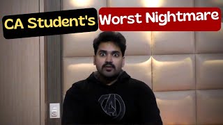 Fear of Every CA Student before Result | How to cope with Failure- Must Watch ❤