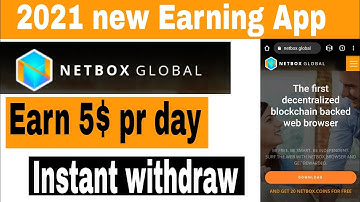How To Earn Money By Using Netbox Browser || Ean Money Online Without Investment