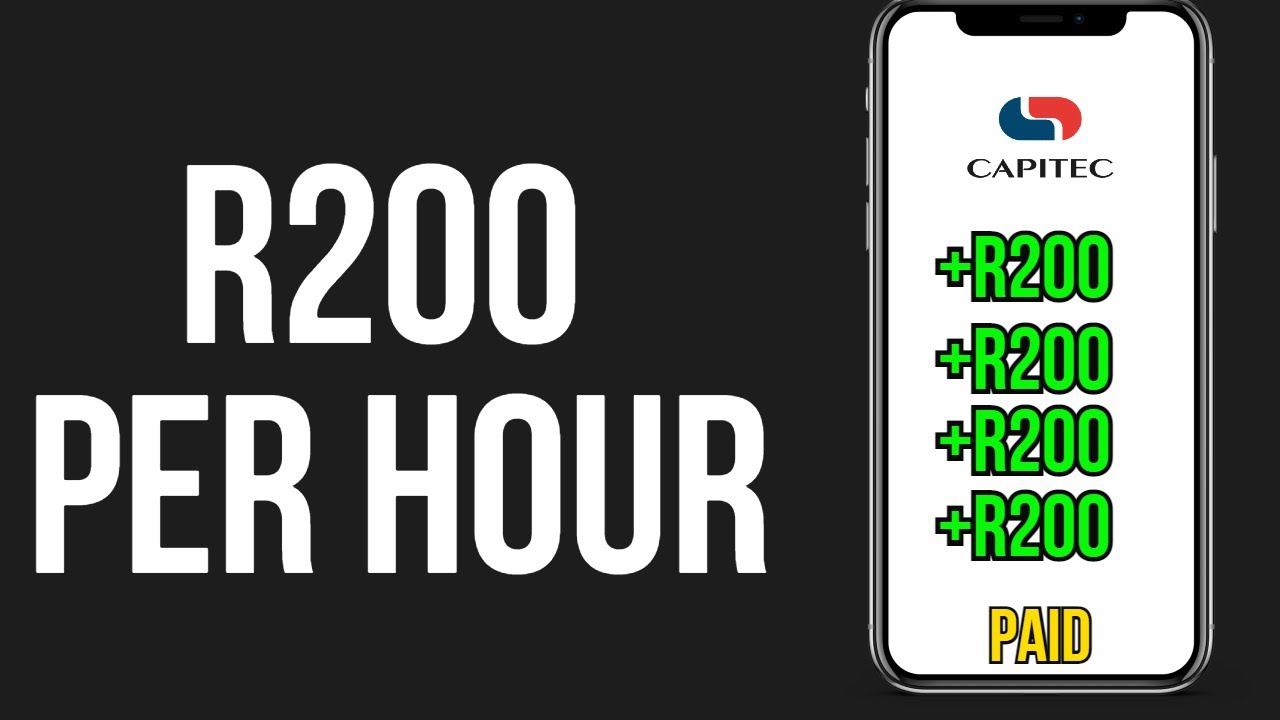 Make R200/hour(Passively) Apps to make extra money|Make Money Online South Africa 2022