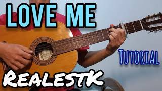 RealestK - Wfm (Wait for me) Guitar tutorial 