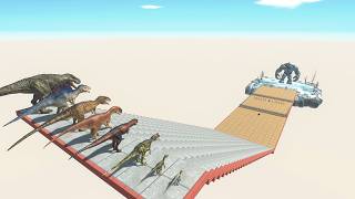 Running Down Giant Stairs and Fighting with Ice Golem