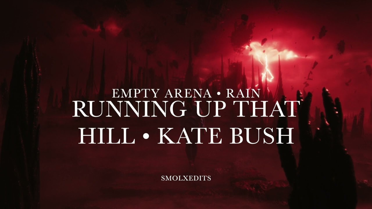 [EMPTY ARENA + RAIN] Kate Bush - Running Up That Hill (A Deal With God)