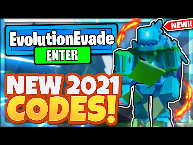 Codes Roblox Evolution Evade (août 2021)