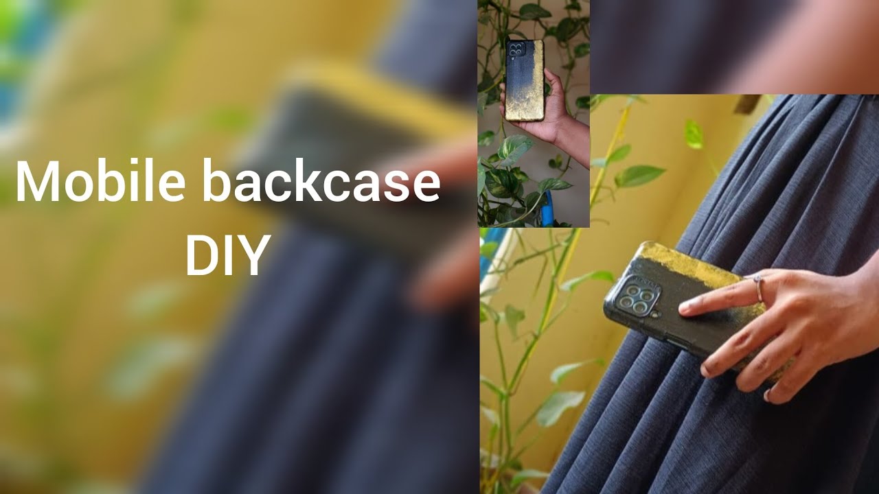 DIY phone case. How to make your own mobile cover . #diy #mobilecover # ...