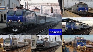 Pociągi na stacji Kościan IC, EIC, KW, PolRegio 