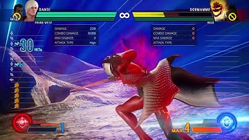 MARVEL VS. CAPCOM: INFINITE Dante SSStylish Combo #4