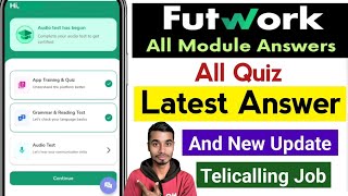 Futwork Telecaller Training Quiz Answers Latest and Updated 2026 | Futwork Telecaller All Quiz Answr