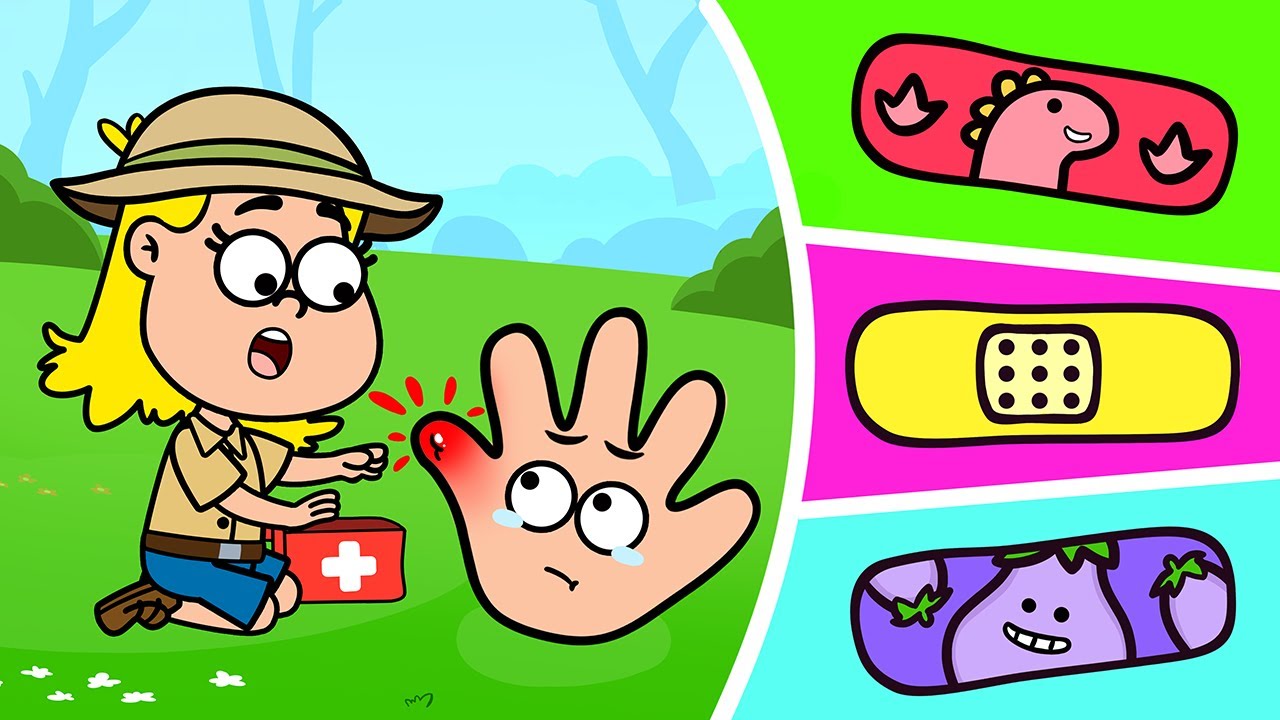 Hand Boo Boo Song - Learn Safety in the Jungle - Safety Rules - Healthy ...