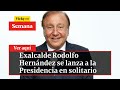 🔴 Exalcalde Rodolfo Hernández se lanza a la Presidencia en solitario | Vicky en Semana