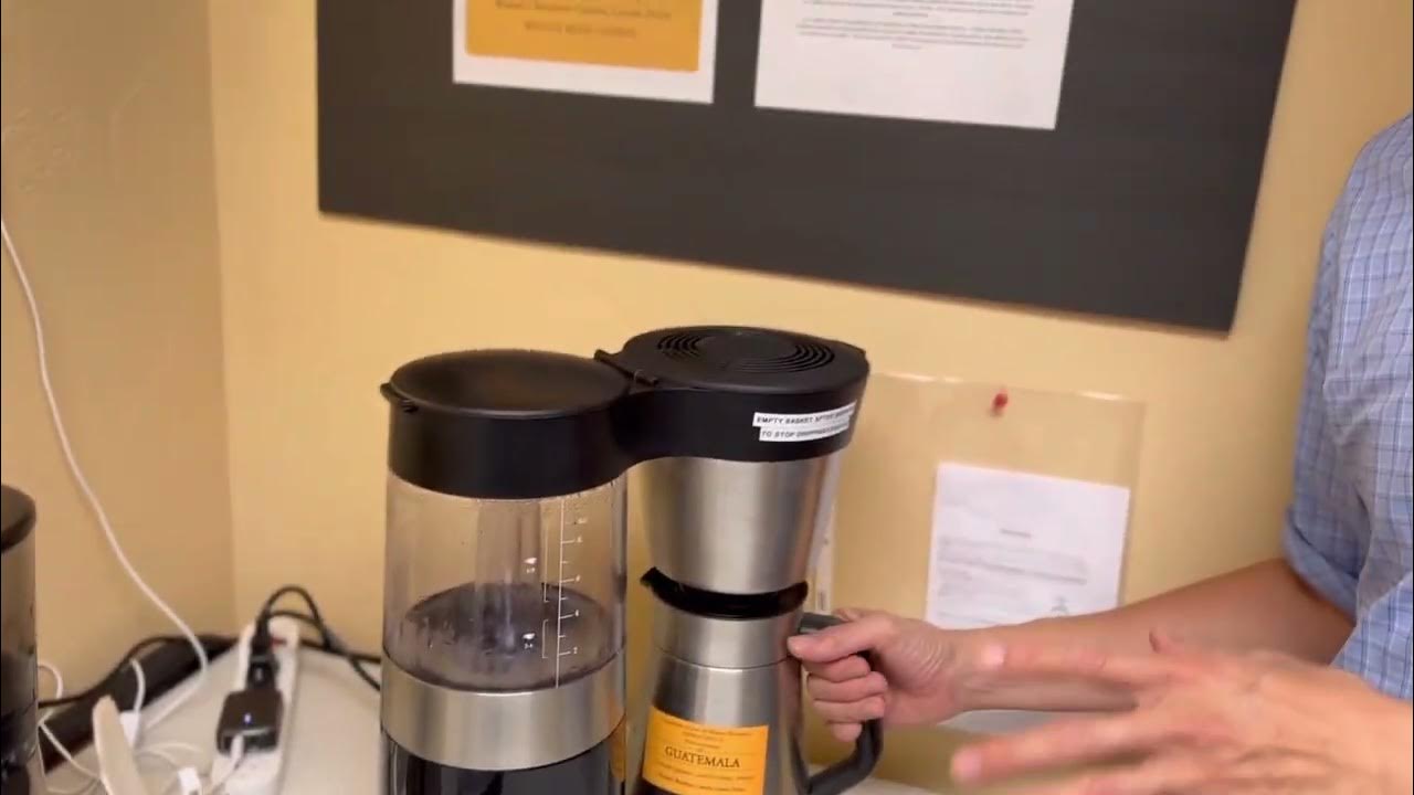 How to descale your OXO 9 cup coffee brewer YouTube