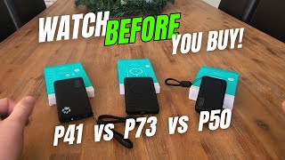 INIU Power banks - P50/P41/P73 - Which one is right for you?