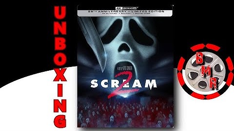 Scream 2 4K UHD Steelbook Unboxing