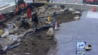 Timelapse: Oak Creek library serenity garden
