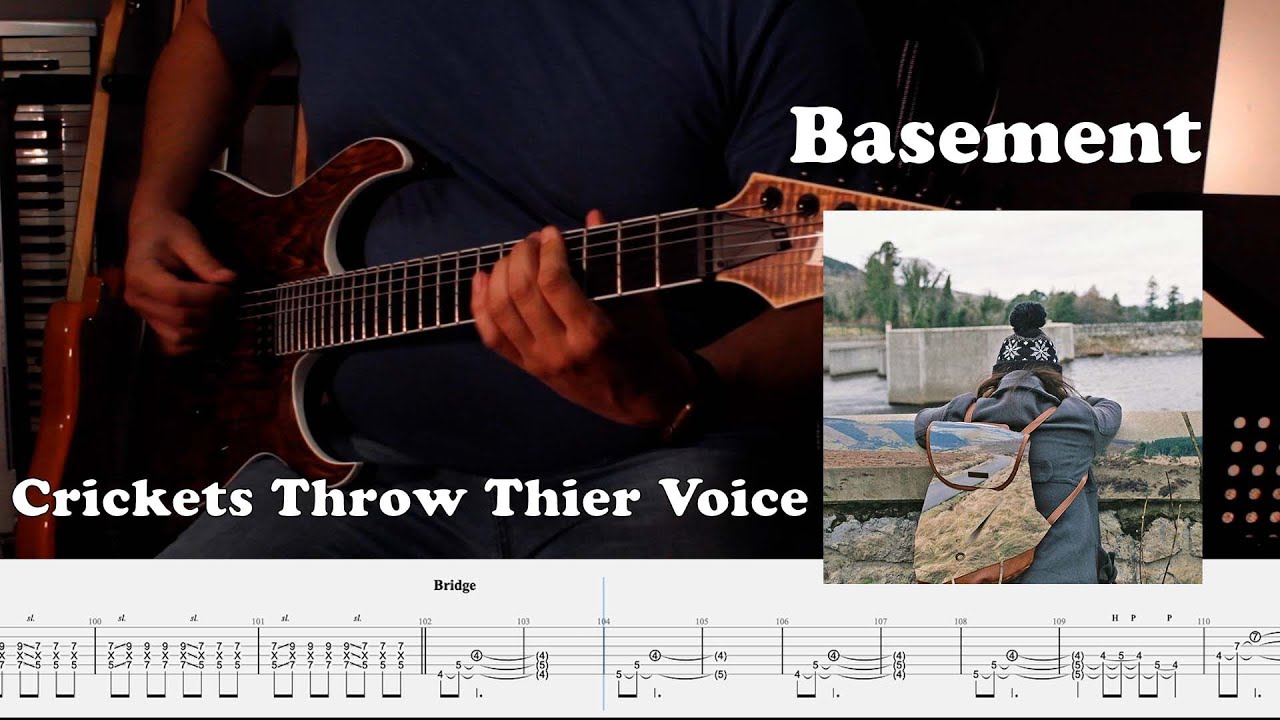 Crickets Throw Their Voice Cover // Basement (Tabs on Screen) YouTube