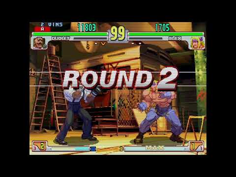 Street Fighter III: 3rd Strike - Dudley vs. Alex 2