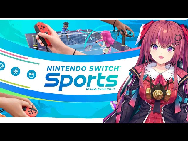 【 Switch Sports 】ゲームなら球技も行けるっしょ！【 天ヶ瀬むゆ / にじさんじ 】のサムネイル