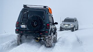 KARDA ARAÇ KIRMALI OFF ROAD ❄️ Off Road In The Snow Forest 4x4 | Off Road Yıkım Ekibi