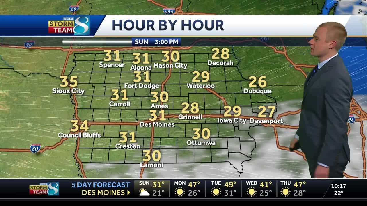 Seasonal Sunday leads to late January thaw