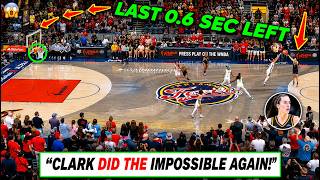 0 6 sec left Caitlin Clark Shocked Everyone with This Cold-Blooded Buzzer-Beater