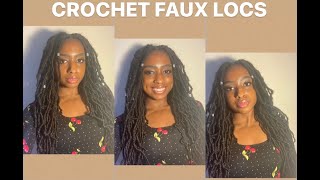 HOW TO: CROCHET FAUX LOCS (NO RUBBER BANDS, NO WRAPPING) |BEGINNER FRIENDLY Ft. Caliee Hair