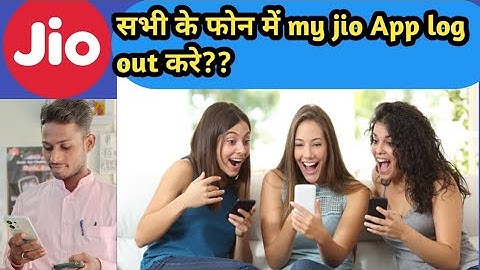 my jio app logout all devices | my jio app logout kaise kare
