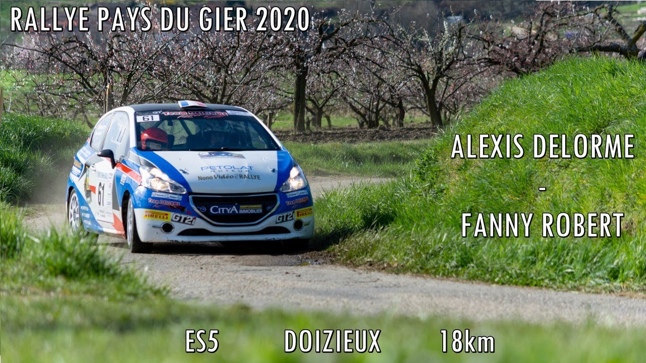 Pays du Gier 2020 - ES5 Doizieux - Alexis Delorme / Fanny Robert