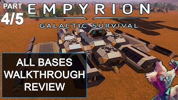 Empyrion Galactic Survival Gameplay Walkthrough 2021 Part 4 - BASE BUILDING GUIDE | BLUEPRINTS