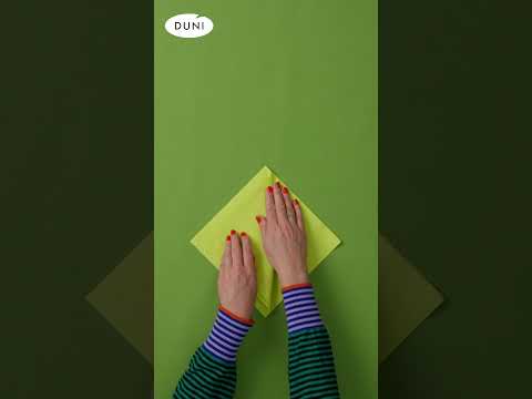 DUNI Simple And Quick Napkin Folding Diamond