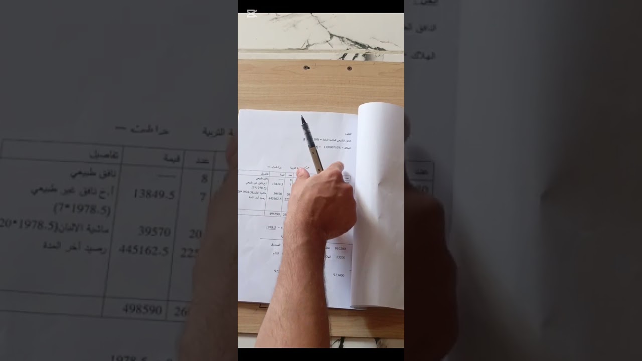 محاسبة مرحلة رابعة/ محاسبة متخصصة / الموضوع (١) ماشية التربية/ جزء الاخير 