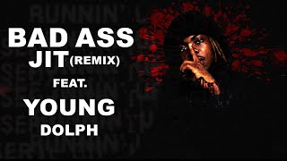 Смотреть клип Dee Watkins - Bad Ass Jit Remix Feat. Young Dolph (Official Lyric Video)