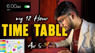 Save Your NEET 2027 With This TIME TABLE ‼️by AIR 5