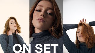 ON SET | One Photoshoot, Three ways  In Studio with Strobes, Natural light & Medium Format Film