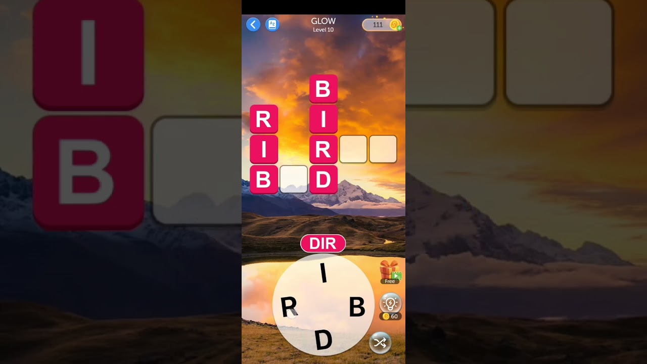 Crossword game #anroidgame #gaming