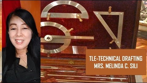MELC 2 Maintain hand tools, drawing instruments, equipment, and paraphernalia in Technical Drafting