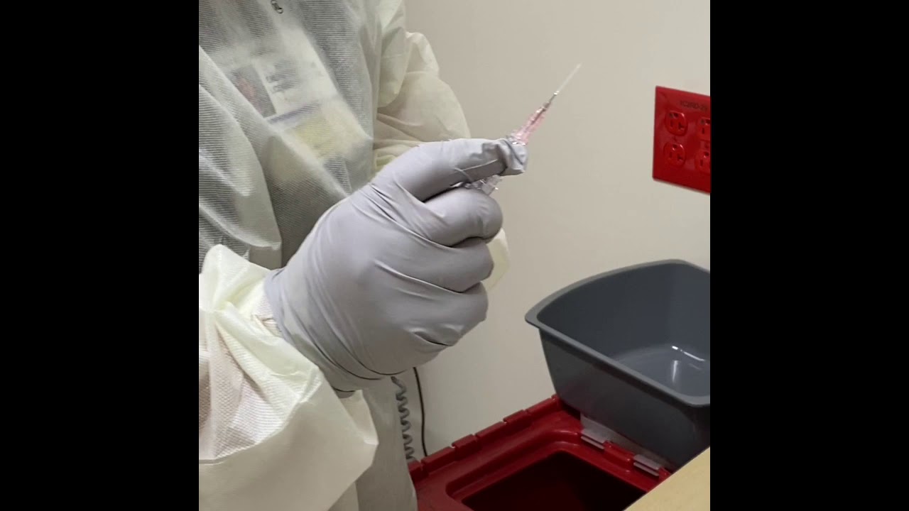 IV Insertion With Blood Draw - YouTube