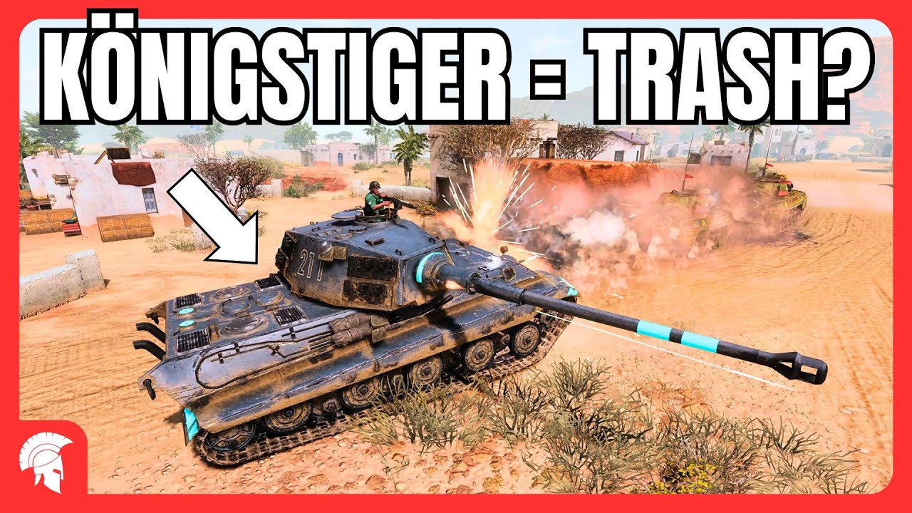 11(!) Königstiger fought in this EPIC Battle! - 4vs4 - Wehrmacht - Company of Heroes 3