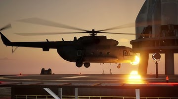 Launching a rocket Starship Super Heavy from a Sea platform Deimos | Unreal Engine 5 Cinematic