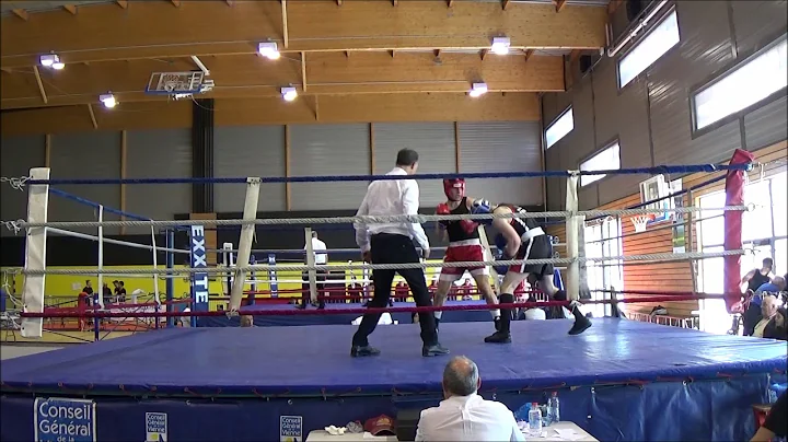 Anthony BOSCO finale championnat de France universitaire combat espoir -75kgs 2018