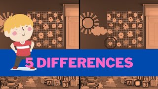 Find 5 Differences - Medium level - 20 seconds per picture