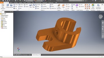 INDEX BASE DRAWING With AutoCAD , UNISA EMO1601 (Mechanical Engineering Inventor AutoDesk #JUNIORJJL