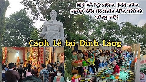 Đại Lễ kỷ niệm 150 năm ngày Đức Cố Quản vắng mặt, tại Dinh Láng